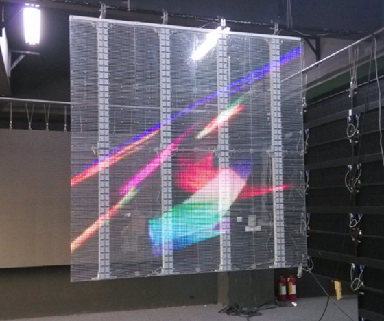 LED透明顯示屏P10什么意思？常見的型號類型